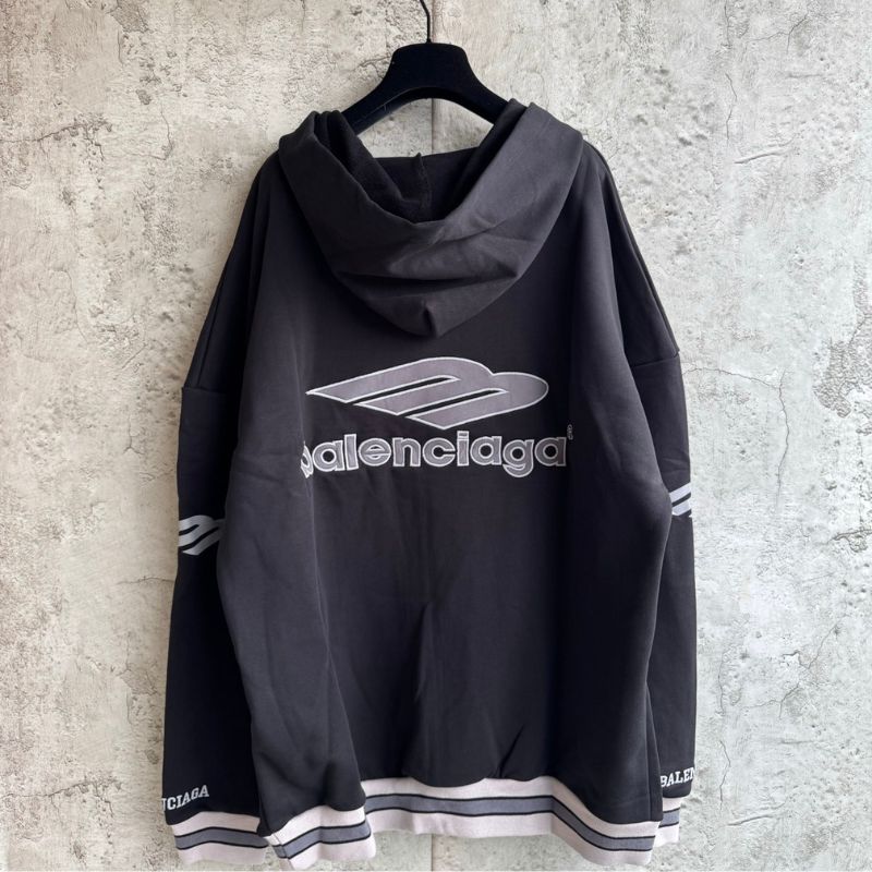 Moletom Balenciaga Polo 3B Football Black
