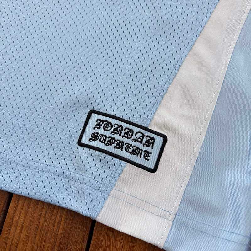 Camiseta Air Jordan x Supreme Jersey Light Blue
