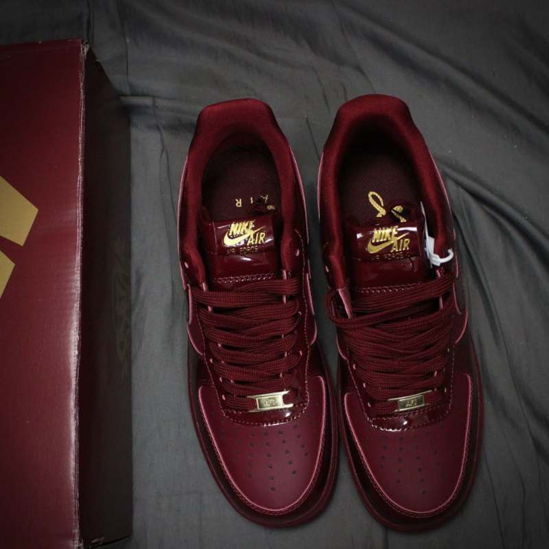 Air Force 1 x Central Cee x Syna World Low Dark Beetroot and Red Oxide