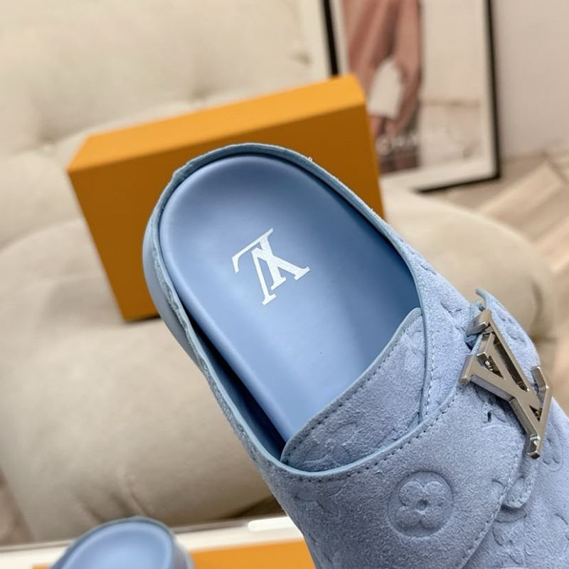 Louis Vuitton LV Easy Mule Blue