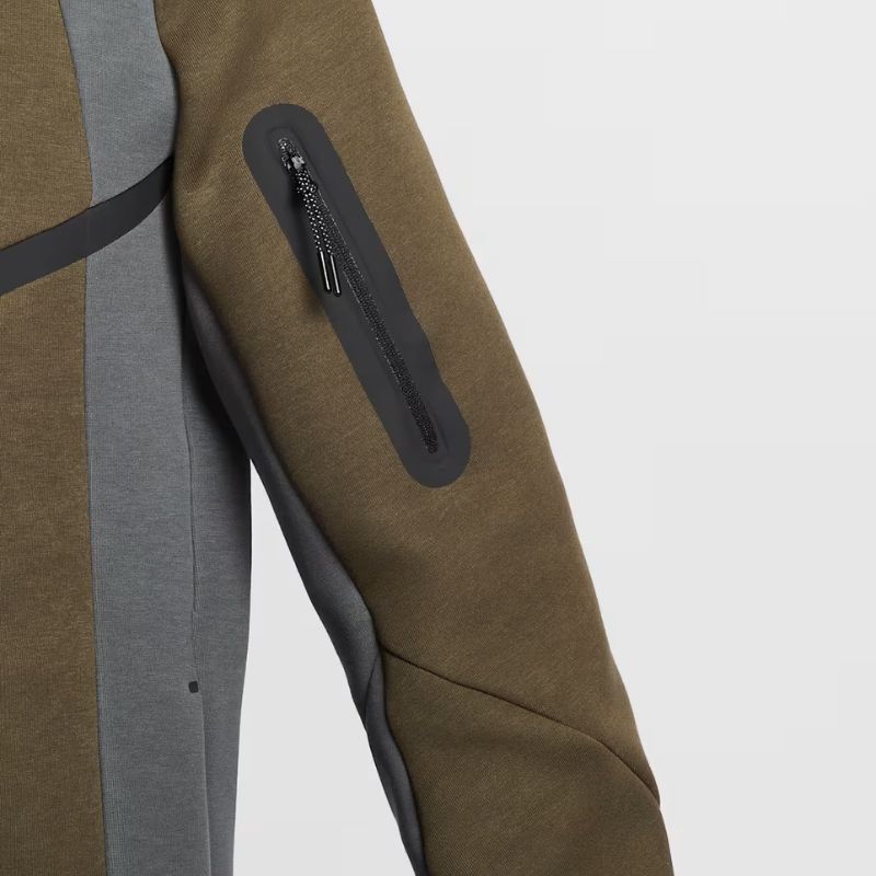 Jaqueta Nike Tech Fleece Pro Wear Marrom