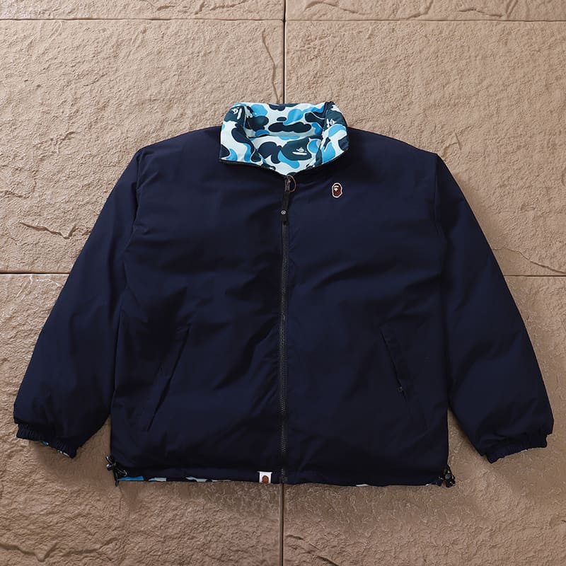 Jaqueta Bape ABC Camo Dupla Face Azul