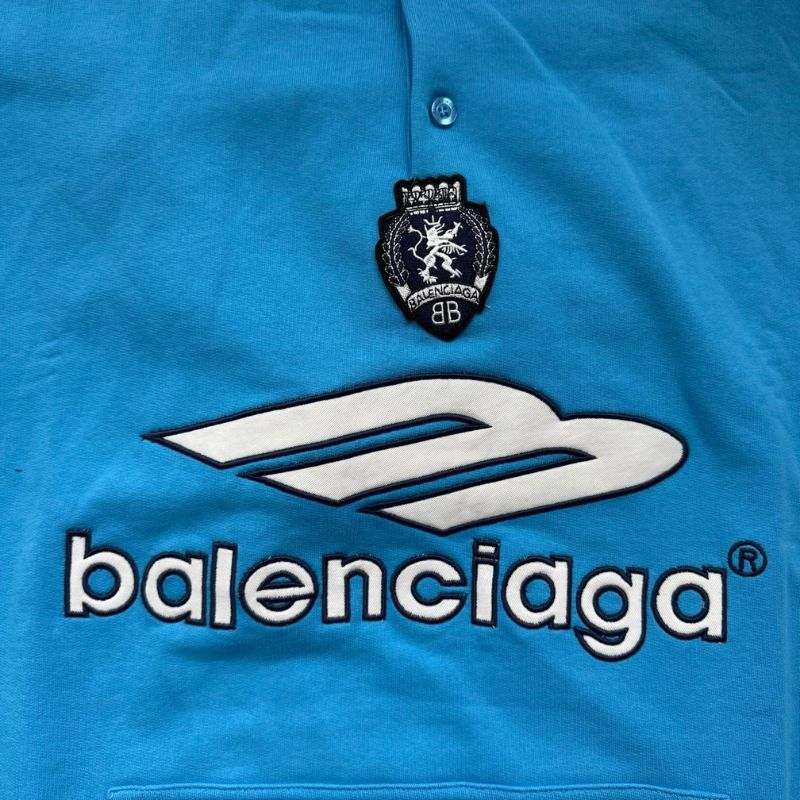 Moletom Balenciaga Polo 3B Football Blue