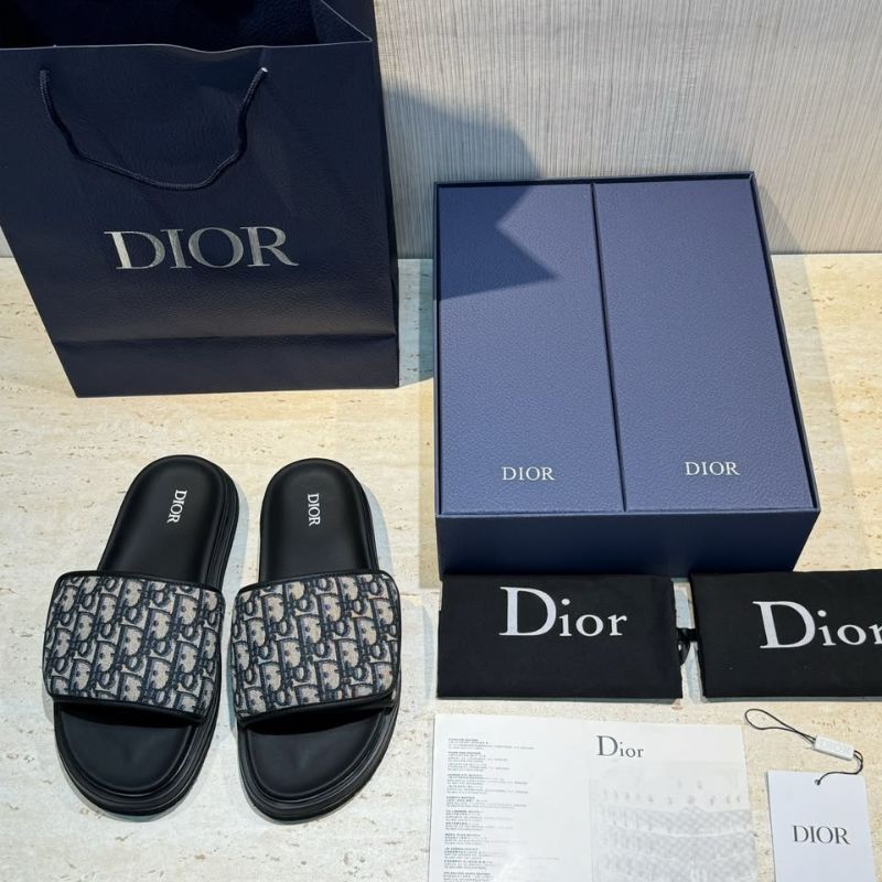 Dior Aqua Sandal Beige Black