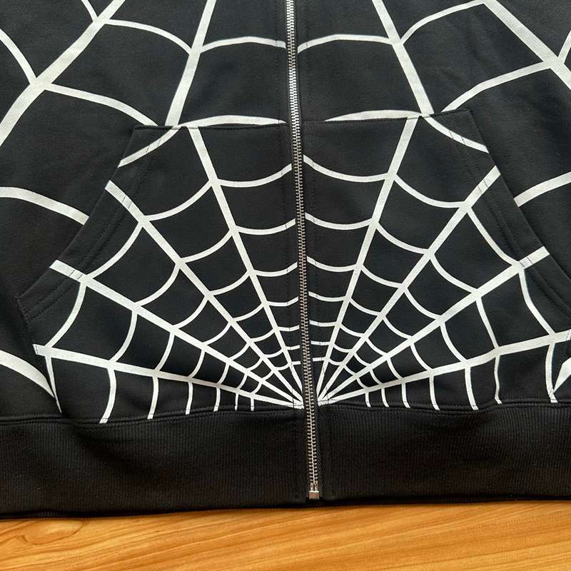 Moletom Vanson Leathers x Supreme Spider-Man Black