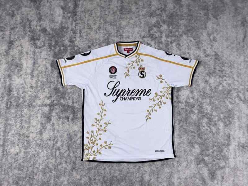 Camiseta Supreme Floral Soccer Jersey White