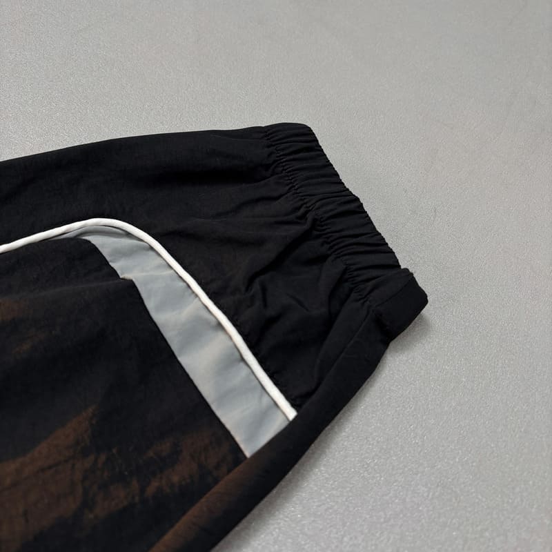 Calça Supreme S Paneled Track Preto