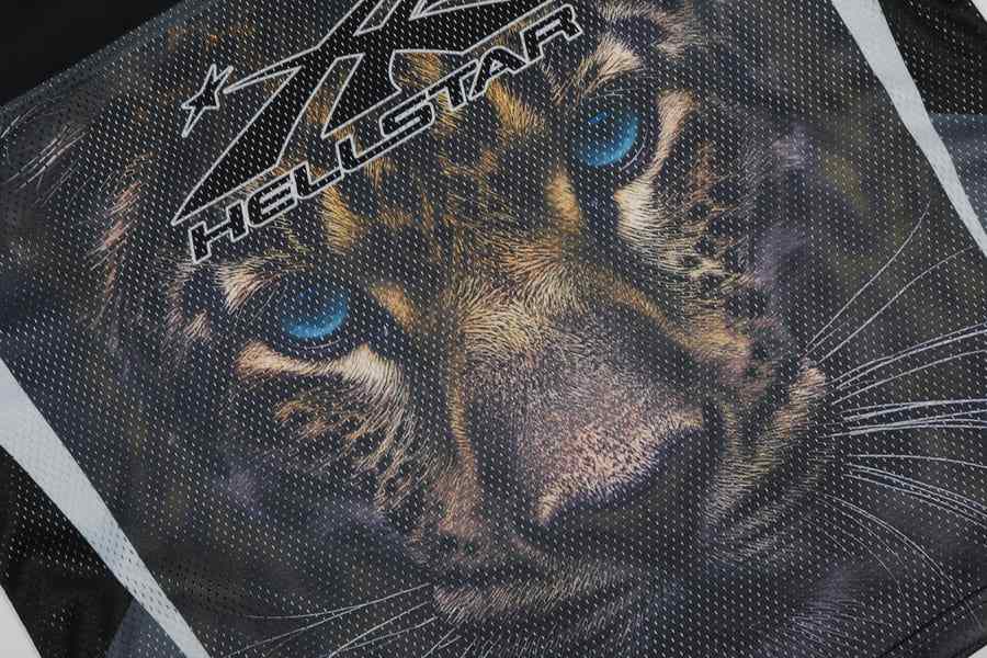 Camiseta Hellstar Jersey Logo Tiger Black