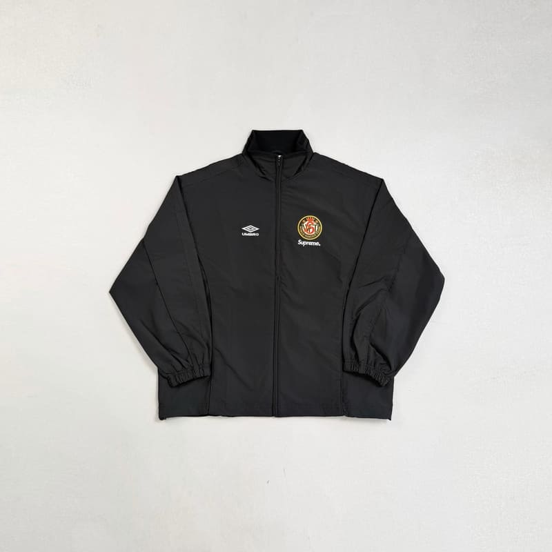 Conjunto Supreme x Umbro Cotton Ripstop Track Black
