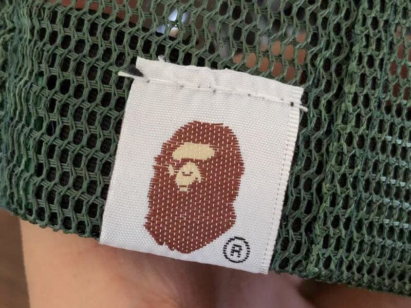 Boné BAPE x Stussy Trucker Green
