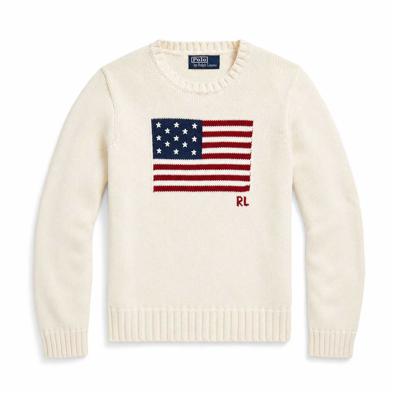 Ralph Lauren Suéter Iconic Flag Jumper