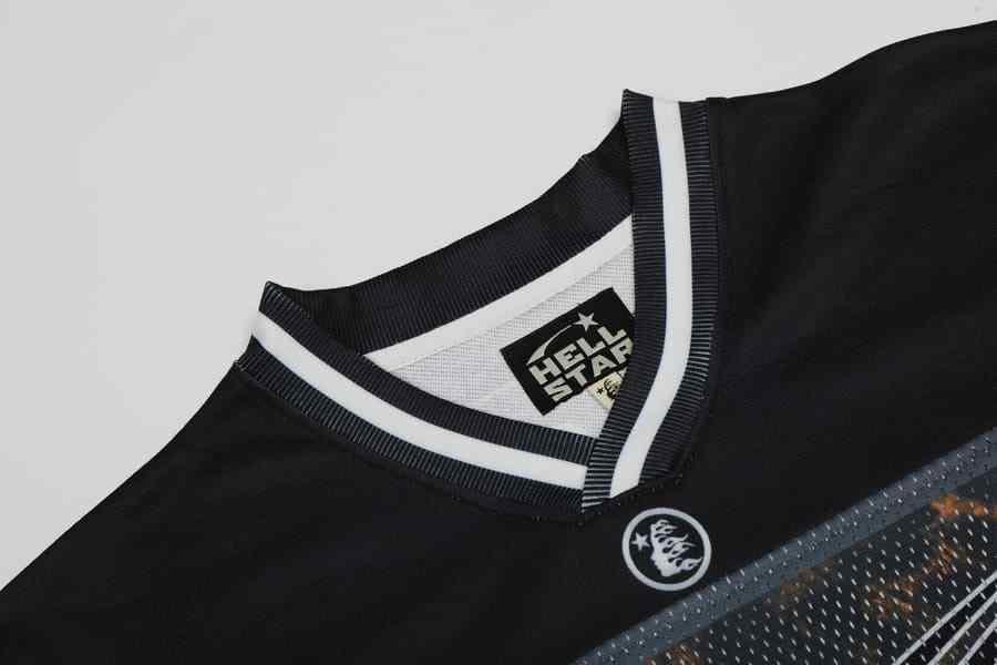 Camiseta Hellstar Jersey Logo Tiger Black