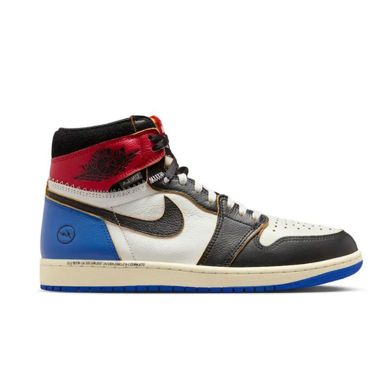 Union LA x Fragment x Air Jordan 1 Retro High OG SP Varsity Red Sport Royal