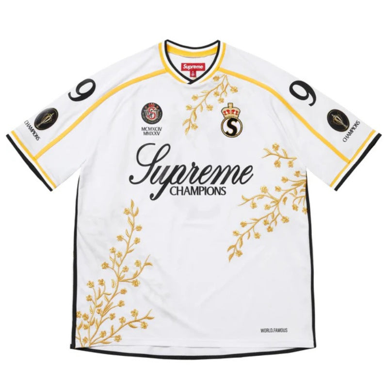 Camiseta Supreme Floral Soccer Jersey White