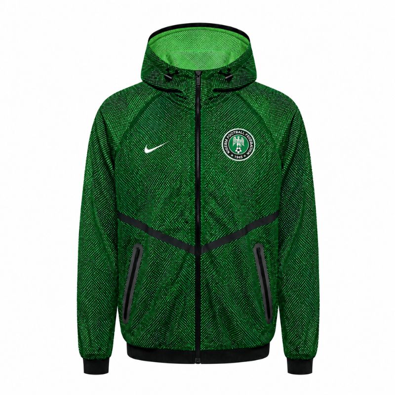 Jaqueta Nike Nigéria Knit Hino Grenn