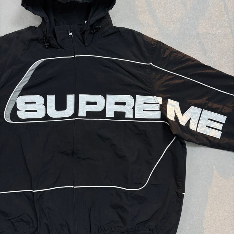 Conjunto Supreme S Paneled Track Preto