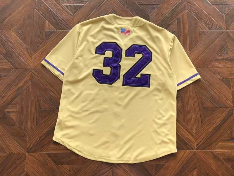 Camiseta Supreme Swords Baseball Jersey Gold