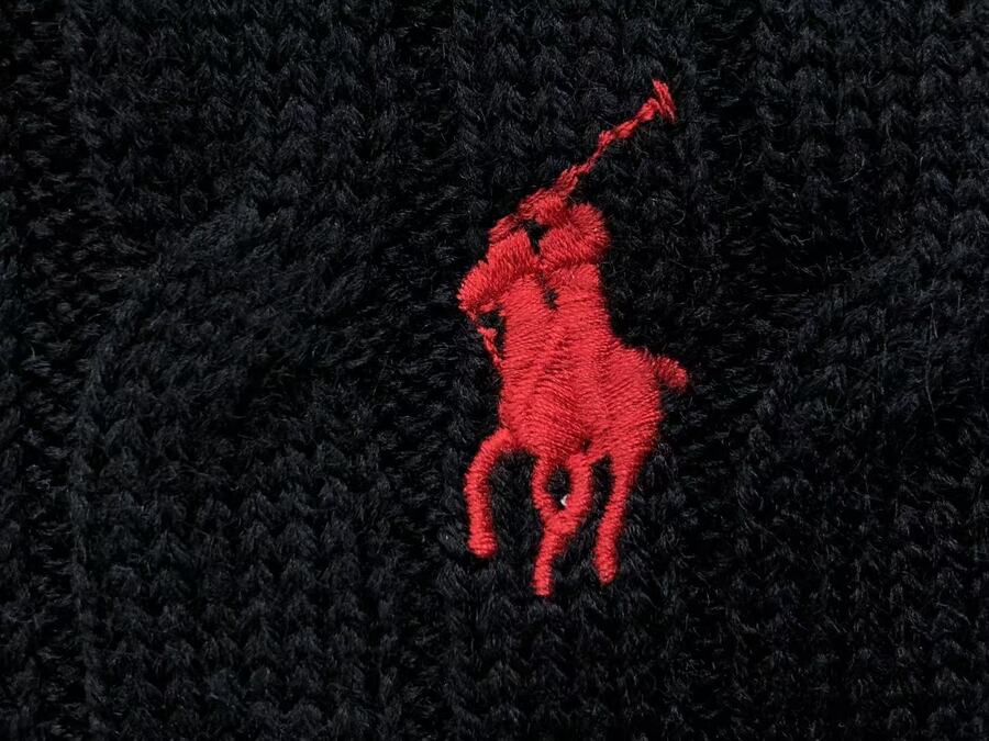 Ralph Lauren Suéter Tricô com zíper