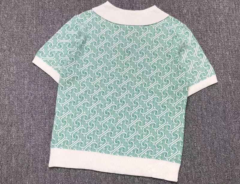 Camiseta Casablanca Jacquard Monogram Polo
