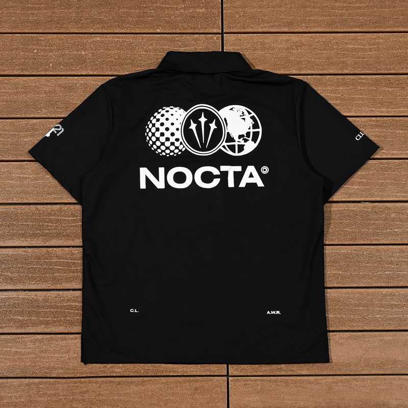 Camiseta Nike x NOCTA Polo Golfe Preta