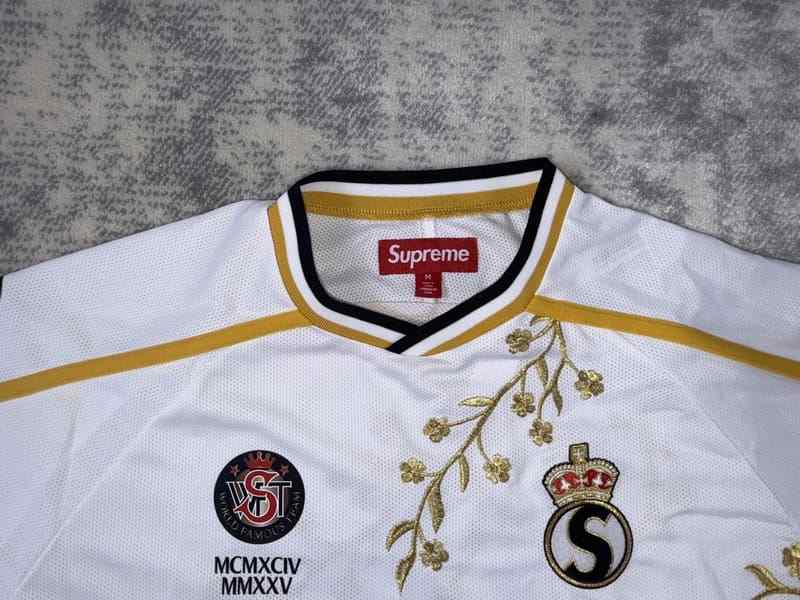 Camiseta Supreme Floral Soccer Jersey White