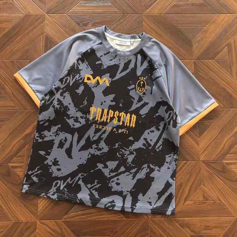 Camiseta Trapstar x DVM Football Jersey Grey