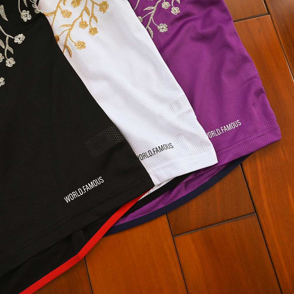 Camiseta Supreme Floral Soccer Jersey Purple