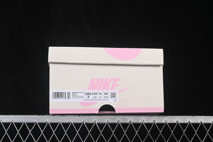 Travis Scott x Air Jordan 1 Low OG SP Sail Tropical Pink