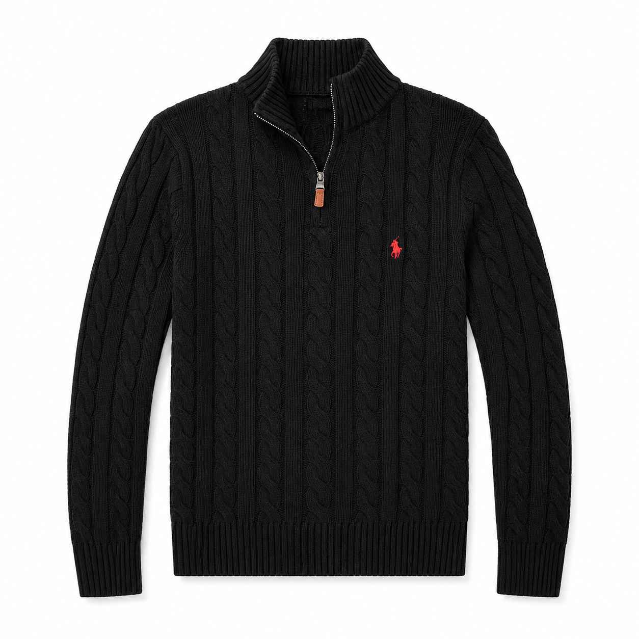 Ralph Lauren Suéter Tricô com zíper