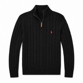Ralph Lauren Suéter Tricô com zíper