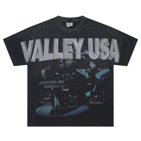 Camiseta Vale Forever Faith Bling Black