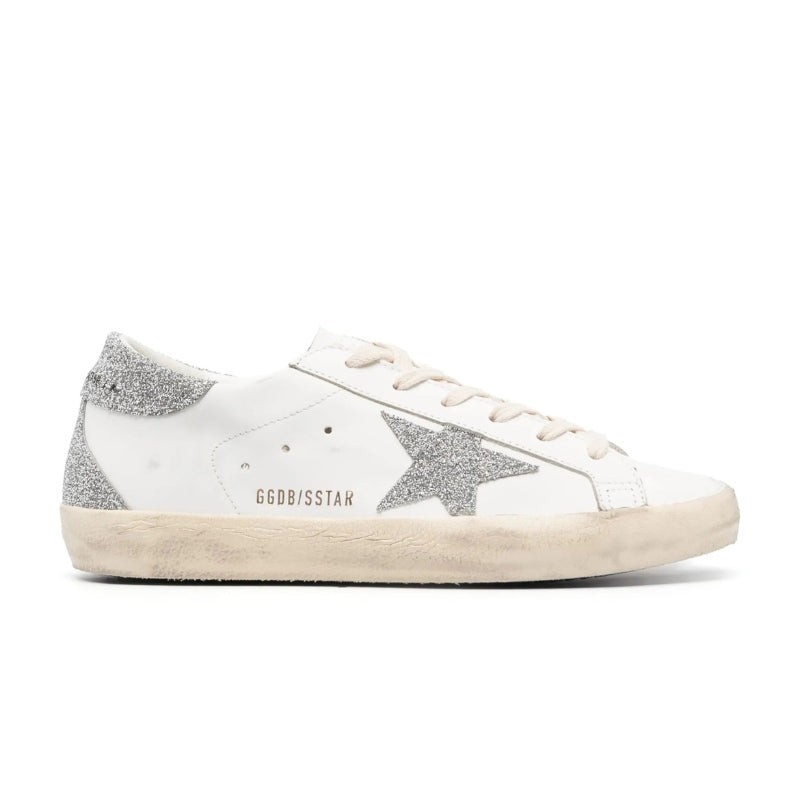 Golden Goose Super-Star White Silver Star