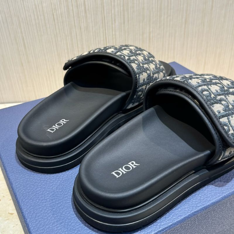 Dior Aqua Sandal Beige Black