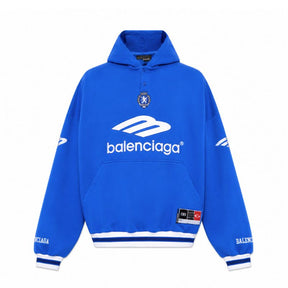 Moletom Balenciaga Polo 3B Football Blue