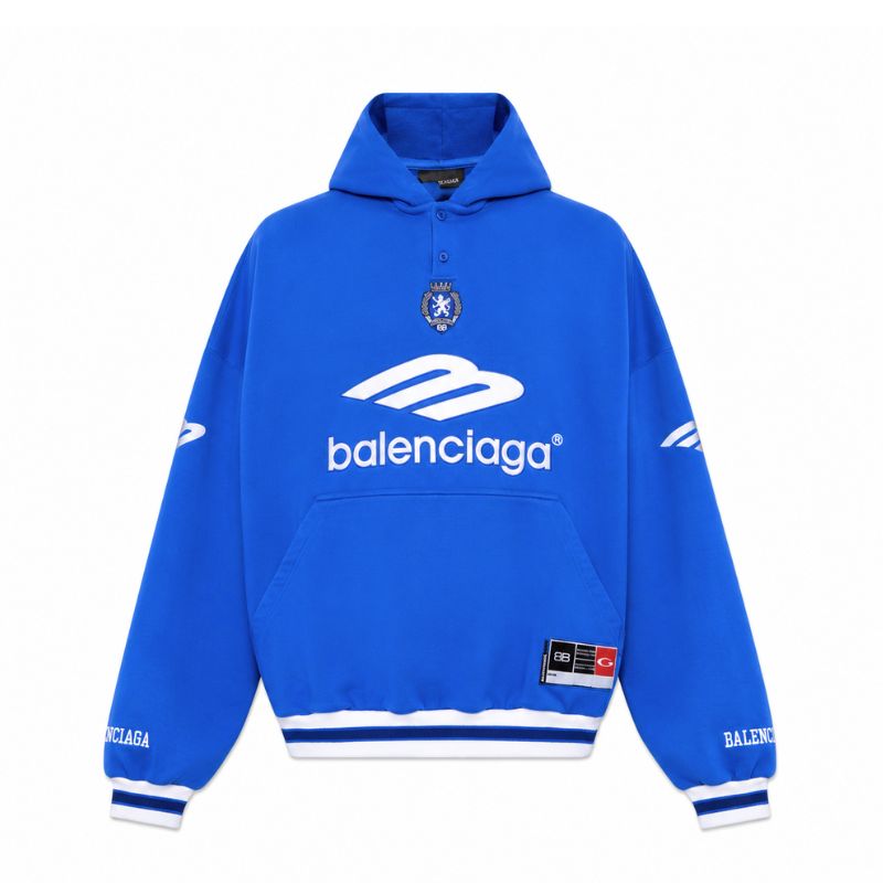 Moletom Balenciaga Polo 3B Football Blue