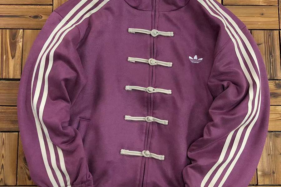 Jaqueta Adidas Chinese New Year Purple