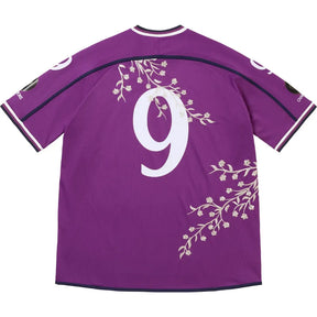 Camiseta Supreme Floral Soccer Jersey Purple