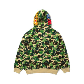 Jaqueta BAPE x SYNA By Central x Spotfy Shark Full Zip Camo Green