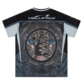 Camiseta Hellstar Jersey Logo Tiger Black