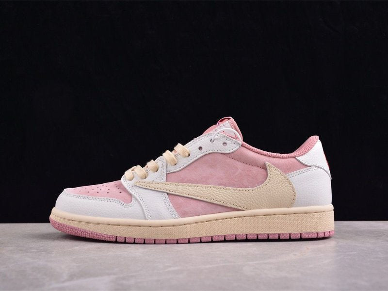 Travis Scott x Air Jordan 1 Low OG Shy Pink