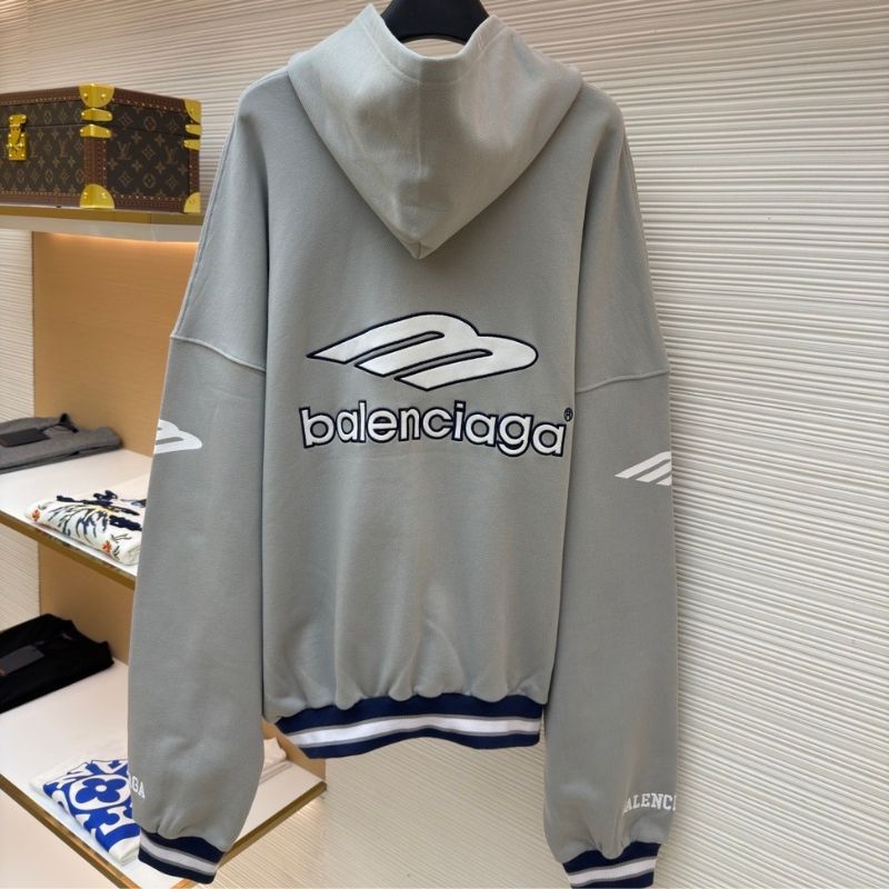 Moletom Balenciaga Polo 3B Football Grey
