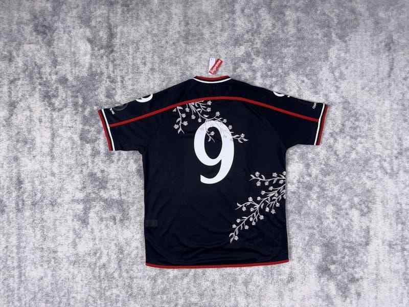 Camiseta Supreme Floral Soccer Jersey Black