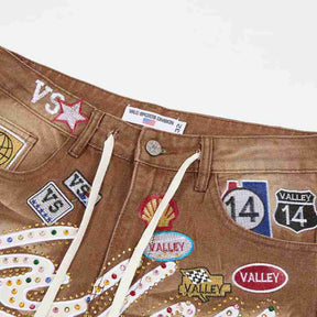 Bermuda Vale Lives Forever Brown 1980s Red Wash
