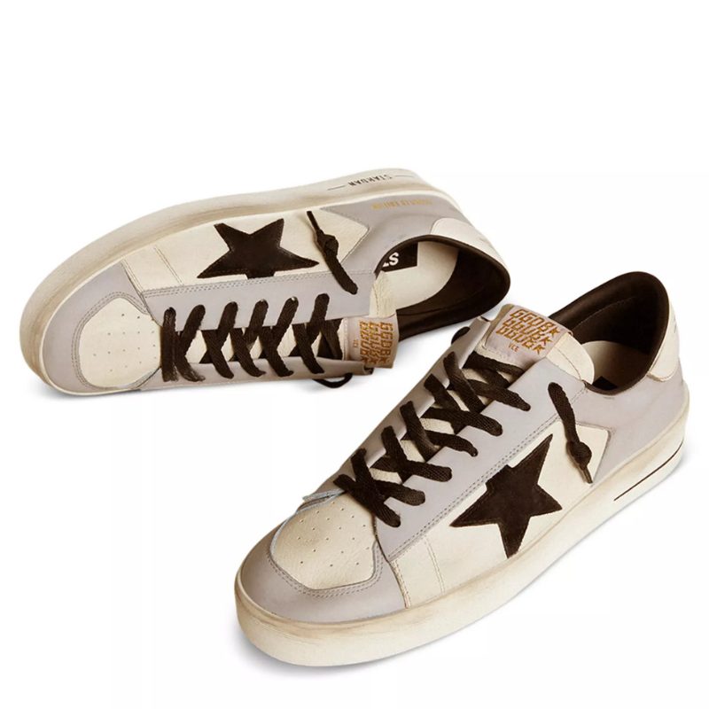 Golden Goose Stardan White Grey