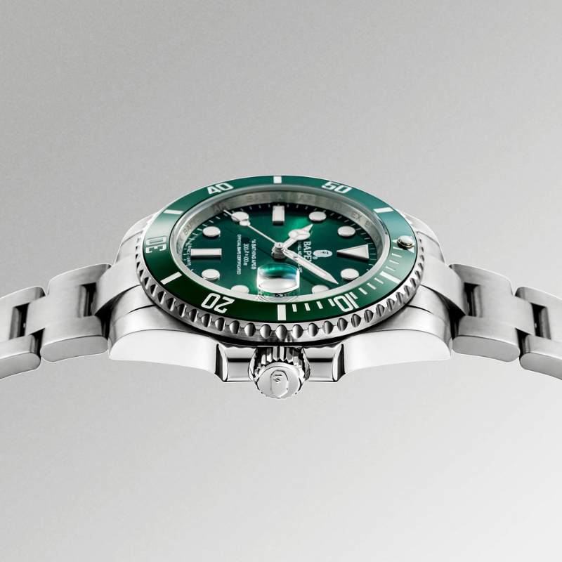 Relógio A Bathing Ape Bapex Type 1 Green