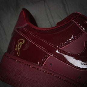 Air Force 1 x Central Cee x Syna World Low Dark Beetroot and Red Oxide