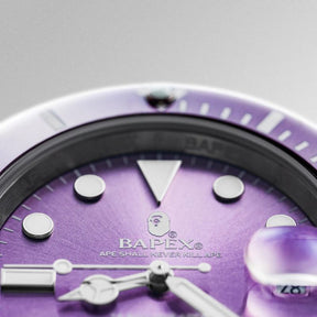 Relógio A Bathing Ape Bapex Type 1 Purple