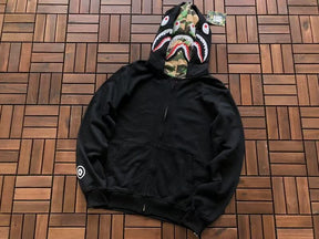 Moletom Bape Shark ABC Green Black