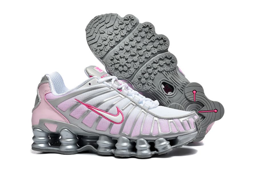 Nike Shox TL Metallic Platinum Pink Foam White Pinksicle