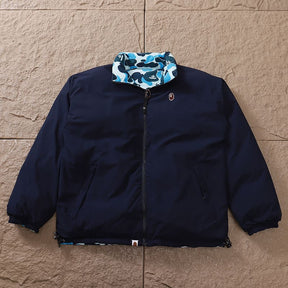 Jaqueta Bape ABC Camo Dupla Face Azul